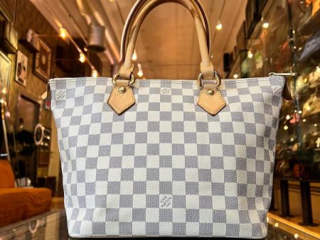 Louis Vuitton Damier Azur Saleya PM Online now