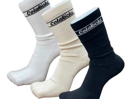 ColaKicks Script Crew Socks Cheap