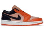 Jordan 1 Low Orange Black (Women s) Sale