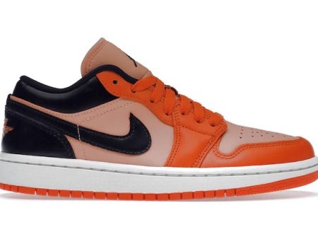 Jordan 1 Low Orange Black (Women s) Sale