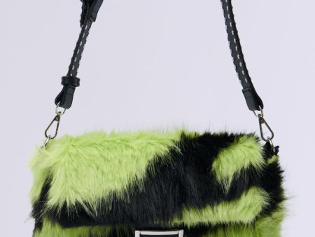 WILD DREAMS ZEBRA FAUX FUR PURSE Cheap