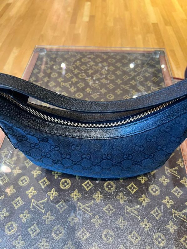 Gucci GG Pochette Shoulder Bag Black Sale