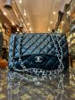 Chanel Quilted Lambskin Black Jumbo Classic Flap Bag ( 09- 10) Discount