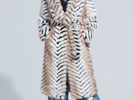 LOLA HOODED FAUX FUR JACKET For Discount