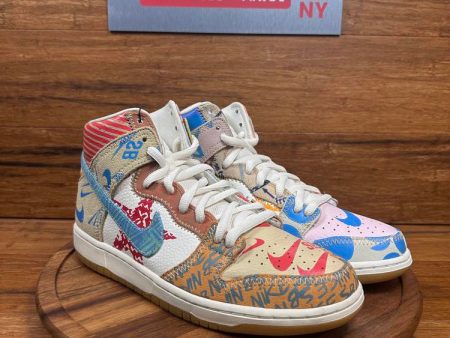 Nike SB Dunk High Thomas Campbell What the Dunk For Discount