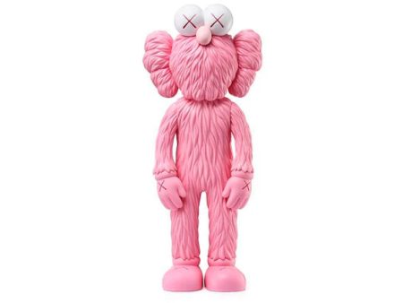 KAWS BFF Open Edition Vinyl Figure Pink Hot on Sale