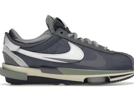 Nike Zoom Cortez SP sacai Iron Grey For Discount