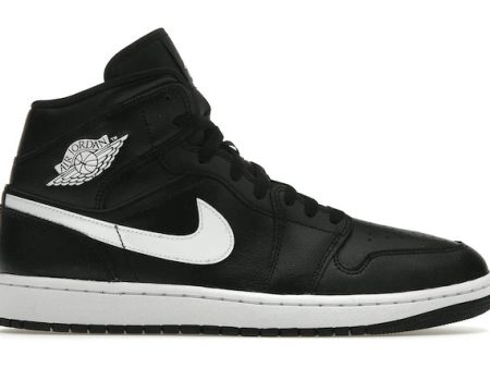 Jordan 1 Mid Black White (Women s) For Discount